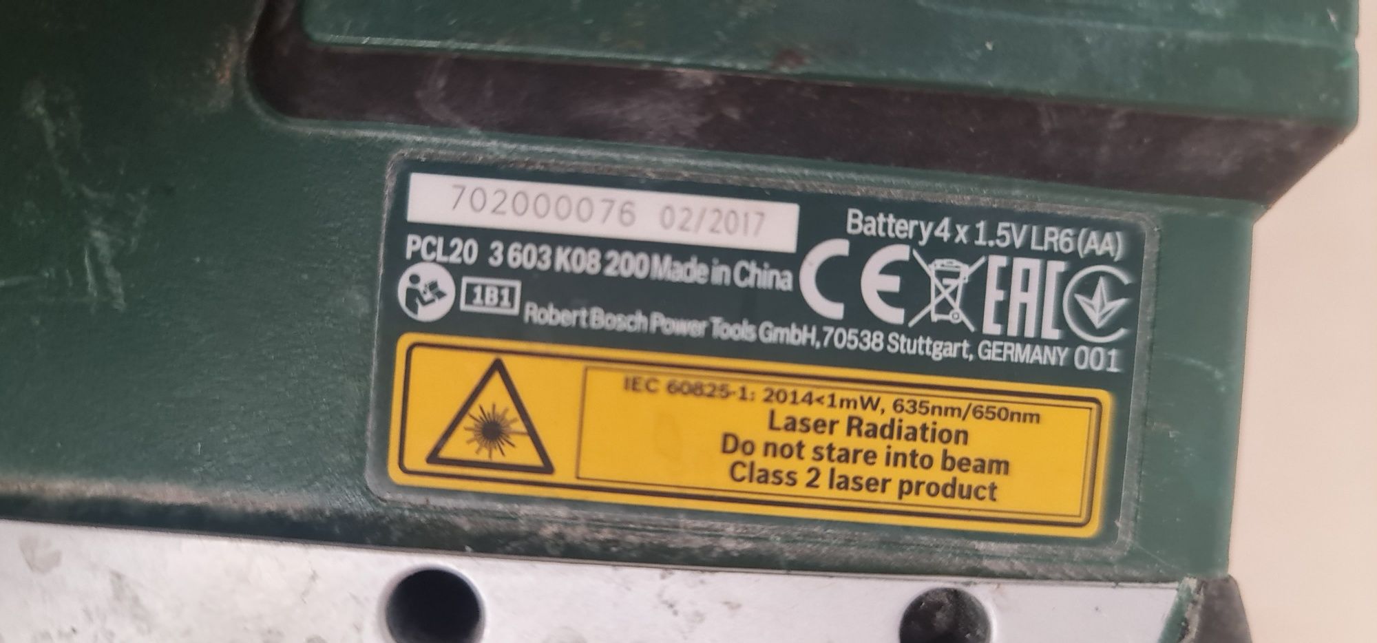 Laser Bosch PCL 20