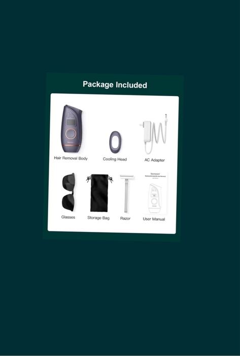 Epilator IPL Kensen Hammer nou sigilat • 5 trepte • racire integrata