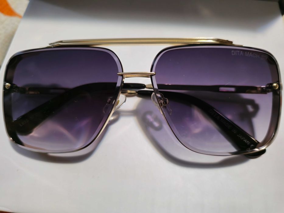 Pachet ochelari de soare Dita rama aurie