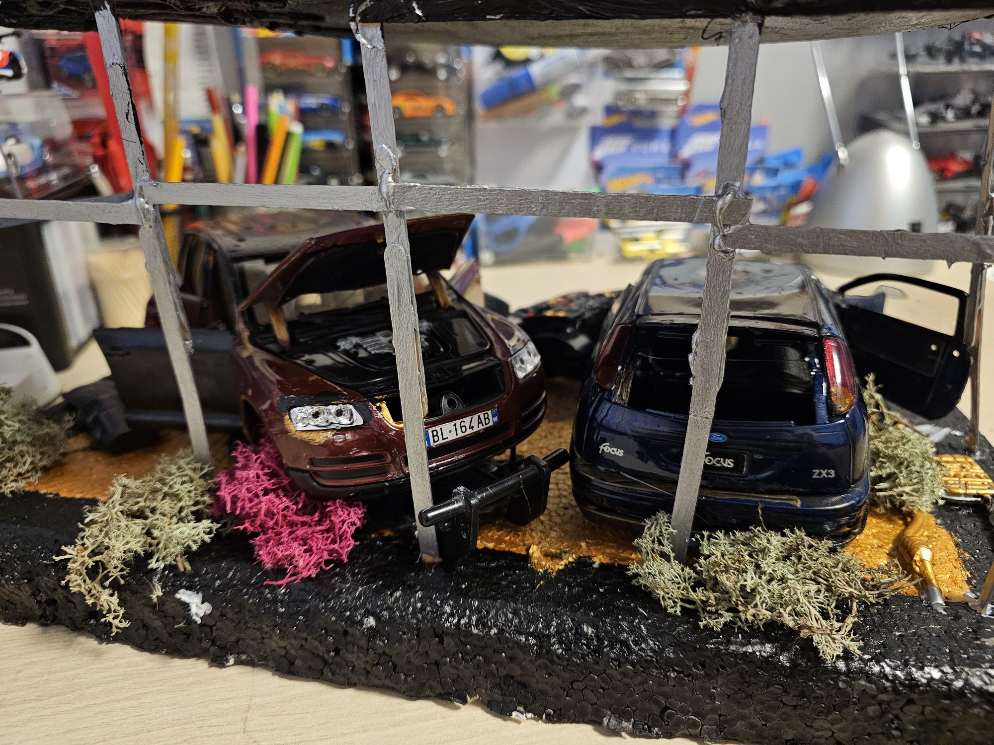 diorama auto 1:18