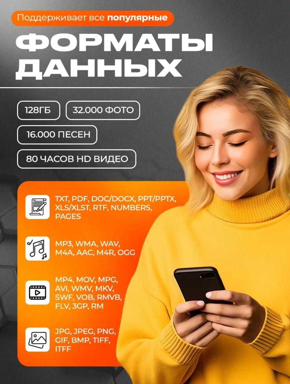 Флешка 4 в 1 USB Device 128 Гб