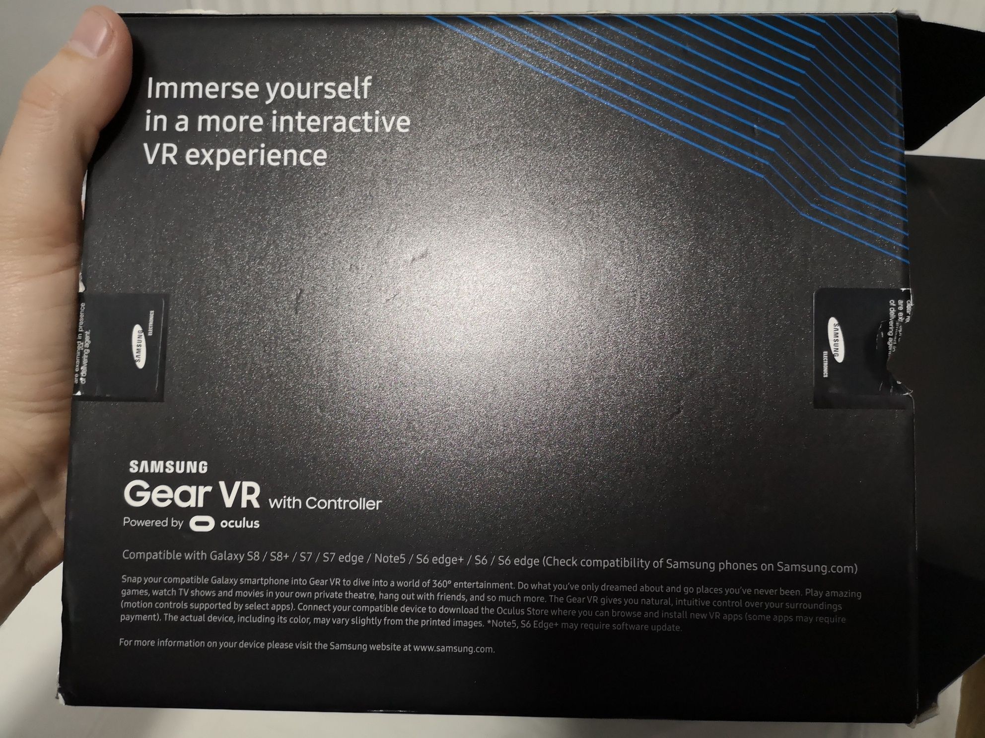 Vand Samsung Gear VR