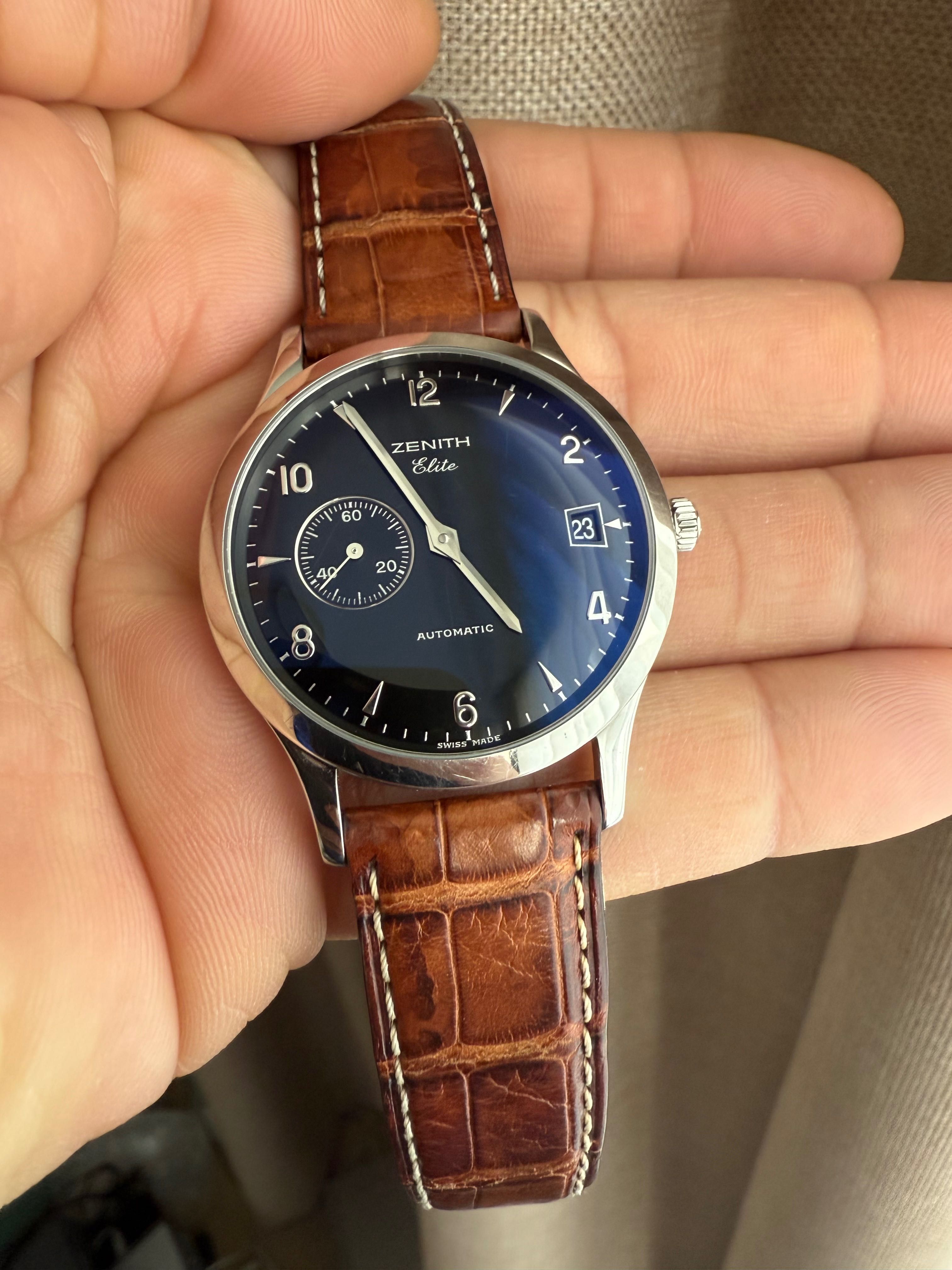 Zenith Elite Ultra Thin Small Seconds
