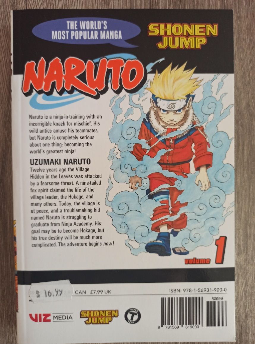 Naruto volume 01