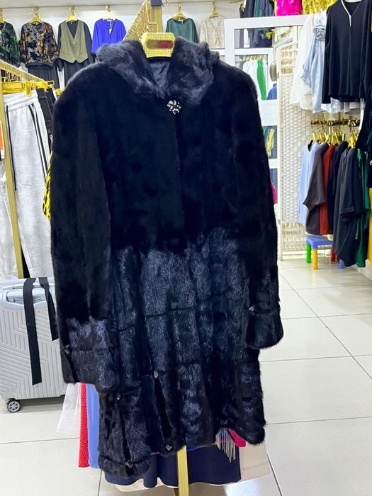 Норковая шуба б/у