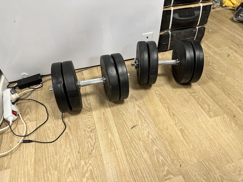 Gantere reglabile noi set 46 kg, 23 kg+23 kg=46 kg Germany