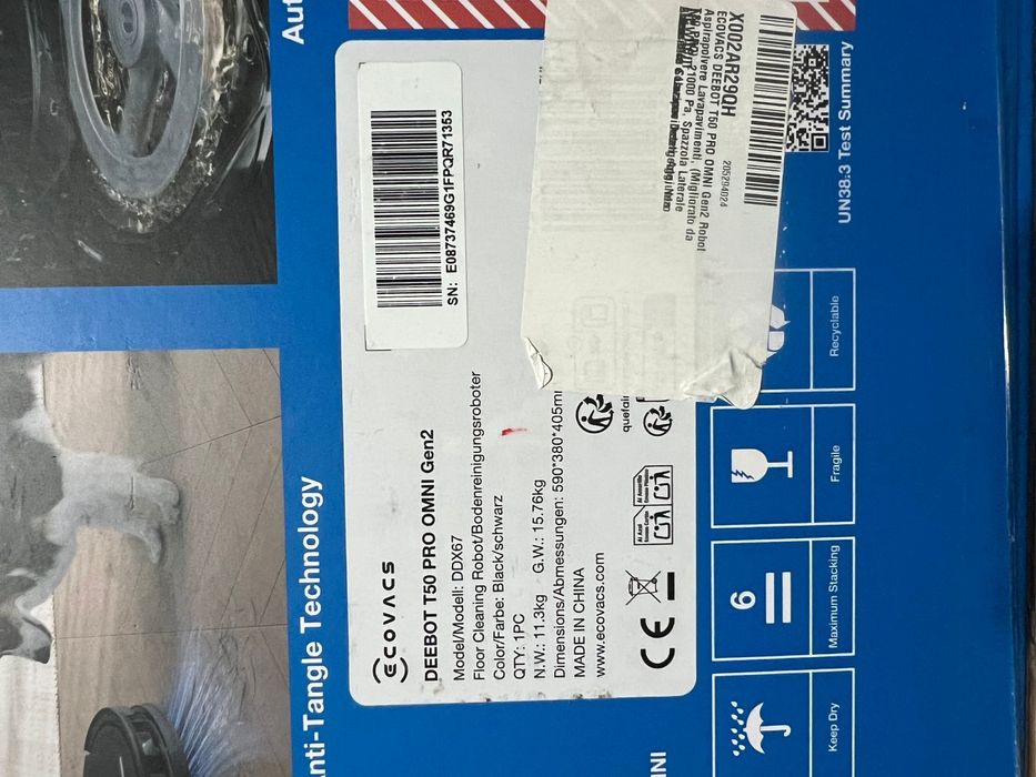 Ecovacs Deebot T50 PRO OMNI GEN2 SIGILAT!