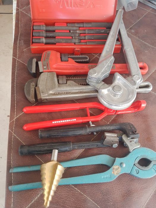 Virax,Ridgid,Rothenberger-инструменти