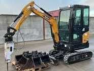 MINI EXCAVATOR Picon,Foreza,Cupa nivelat cu inclinatie