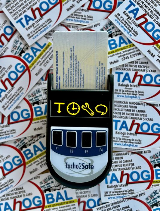 Cititor de carduri sofer si tahografe digitale-Tacho2safe