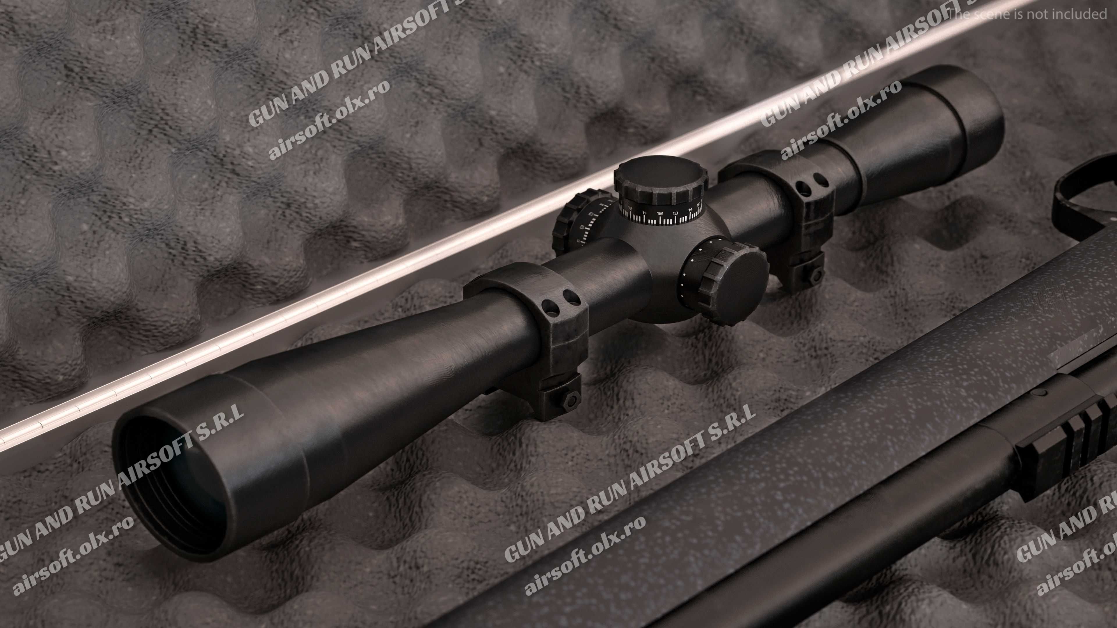 PUSCA PENTRU TIR !! CU LUNETA INCLUSA (Awp!) Cal6mm Airsoft Pistol Arc