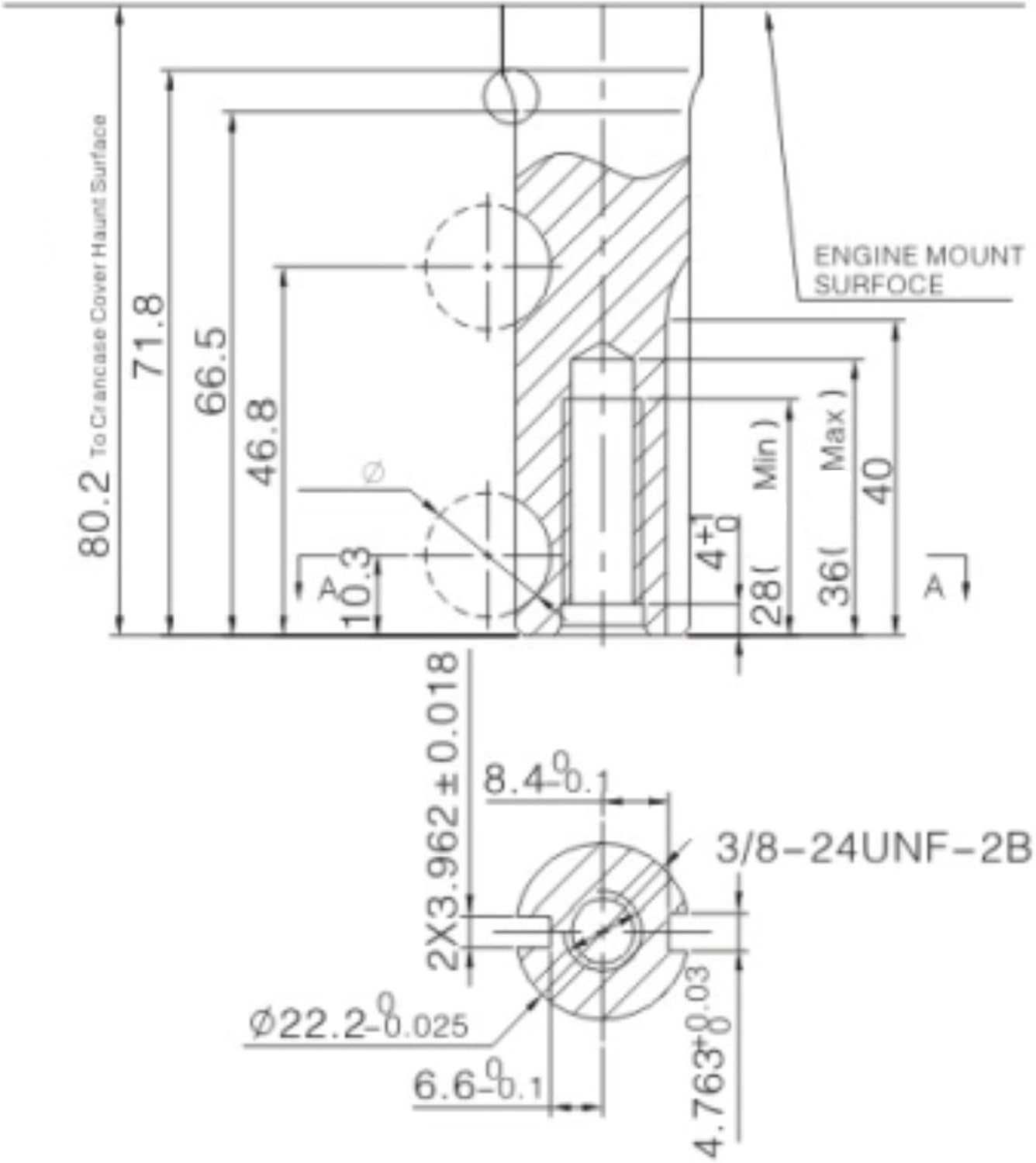 Двигател за косачка за трева LONCIN OHV 4T 196ccm,