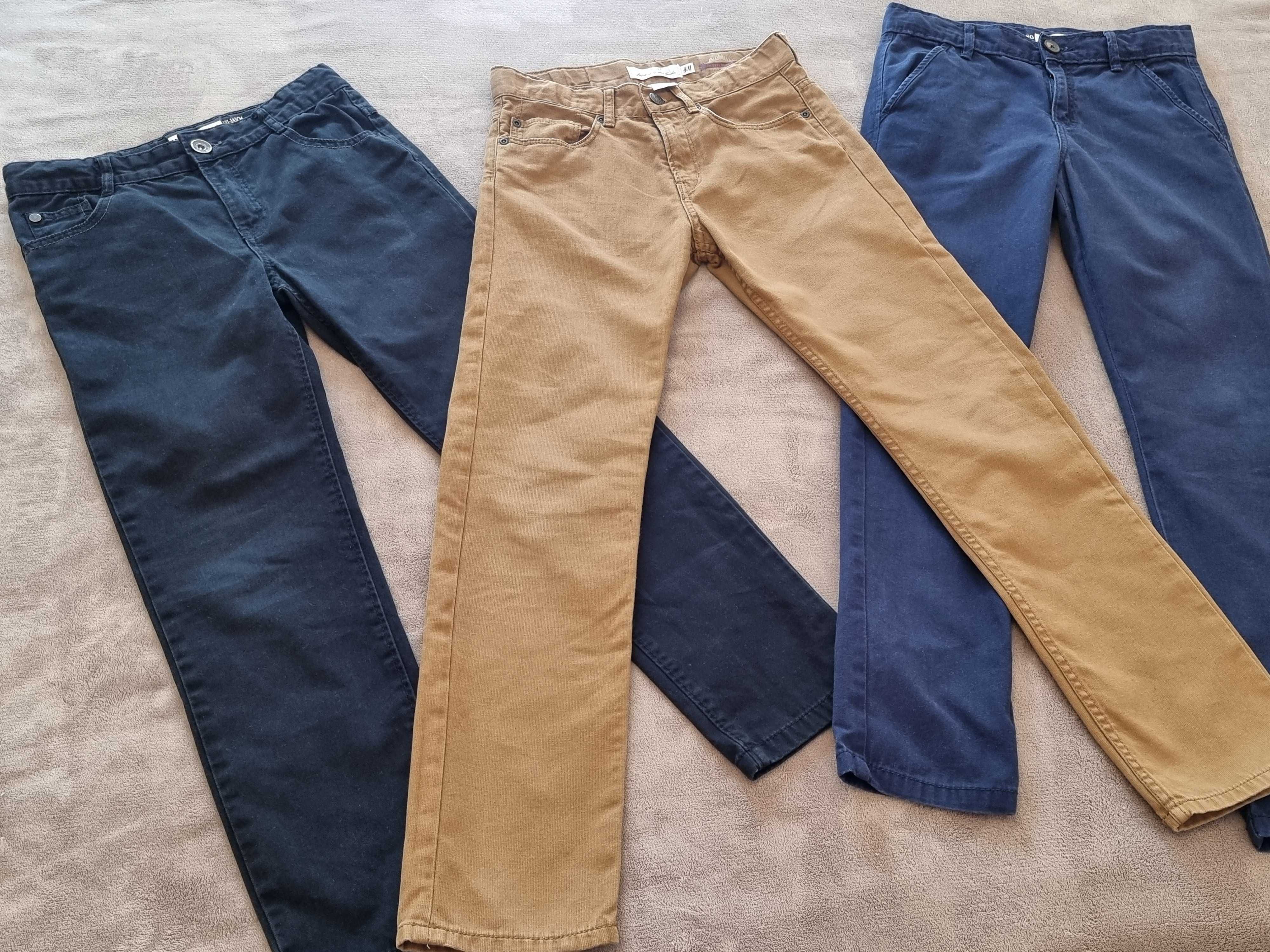 Lot pantaloni casual, gins, blug, marimea 140