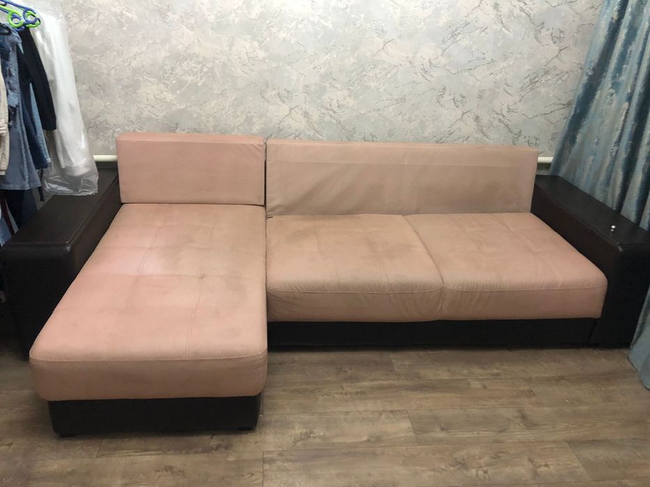 Диван угловой Дубай Beige Еврокнижка