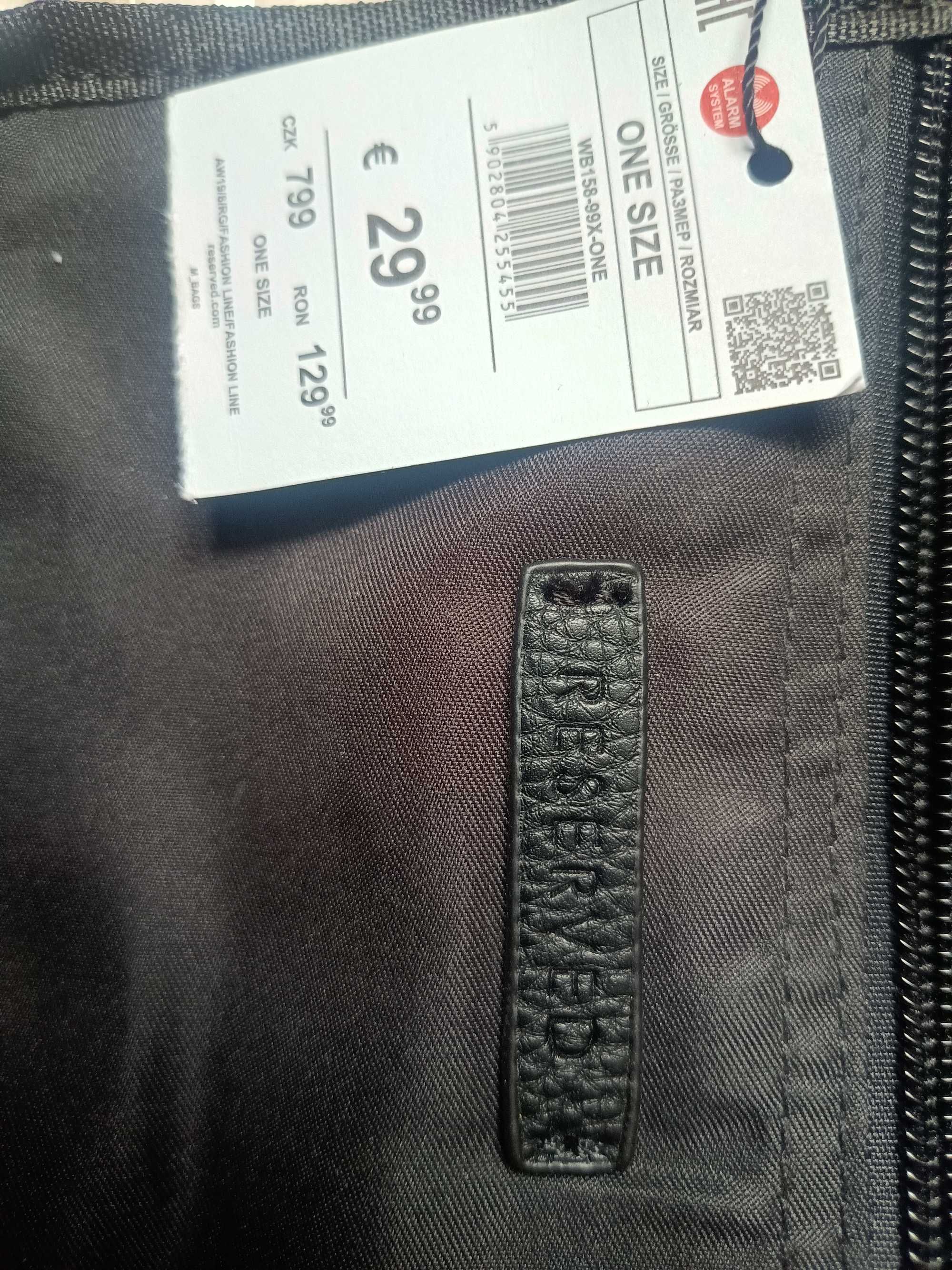 Borseta Reserved noua neagra