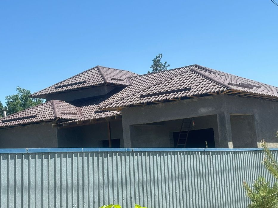 Крыша жабамыз  Шатыр жабамыз