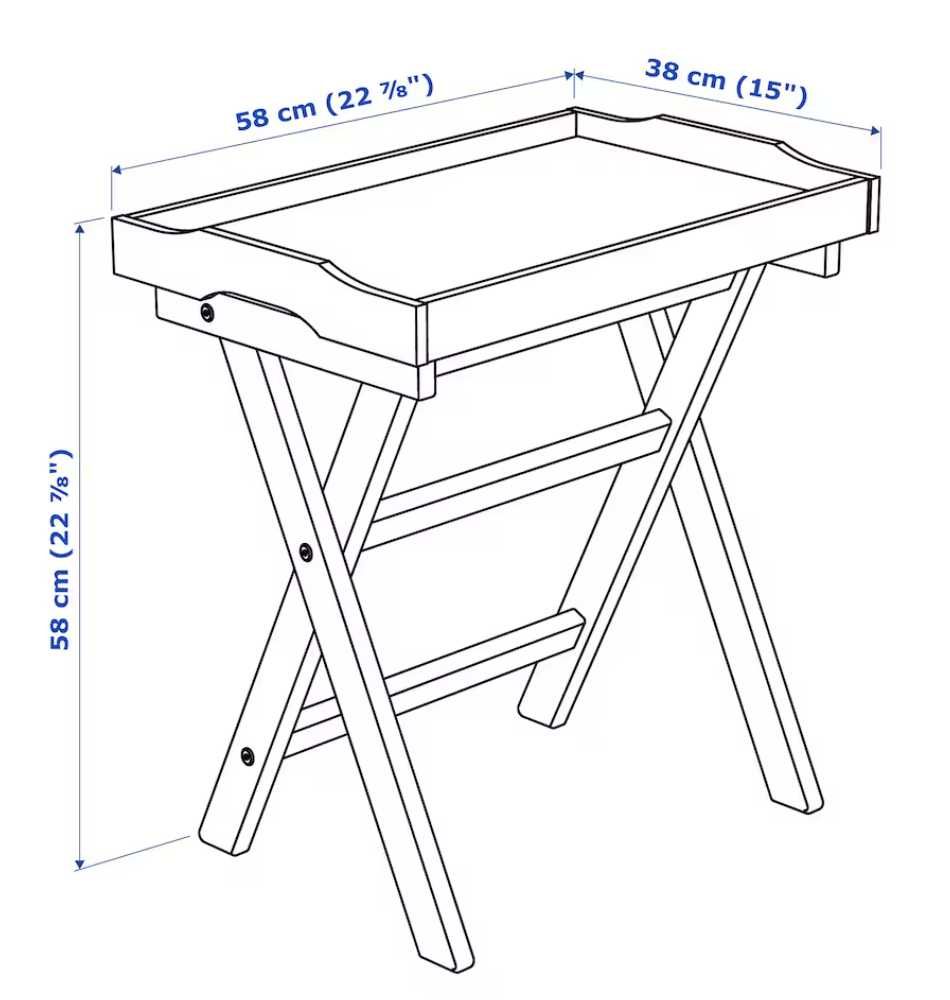 Masuta servit Maryd ikea