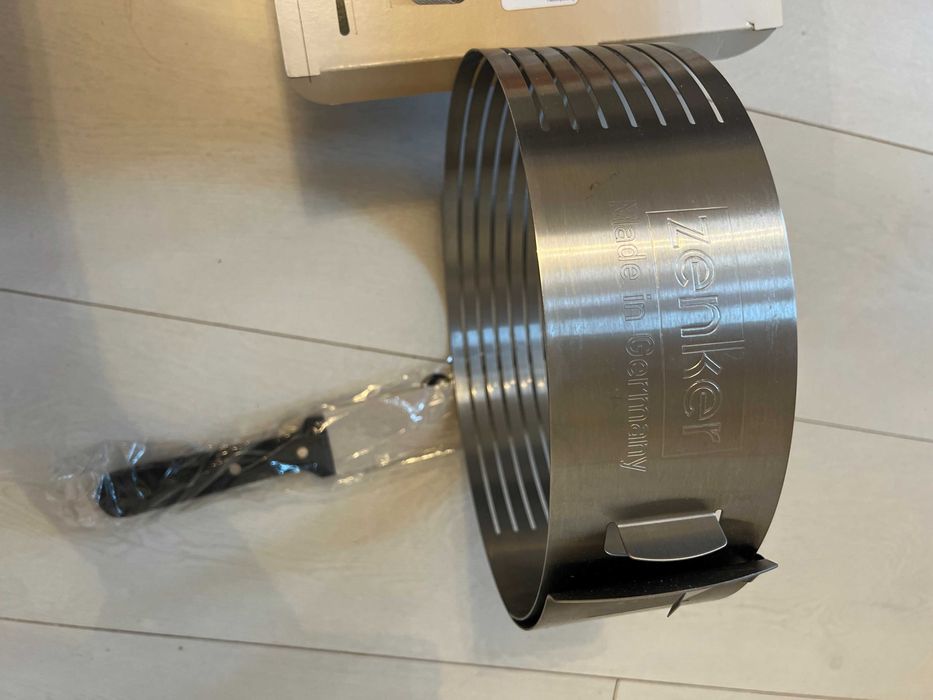 Șablon tăiere tort, ajustabil Zenker 26-28 cm
