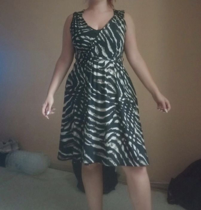 Rochie leopard lejera de vară