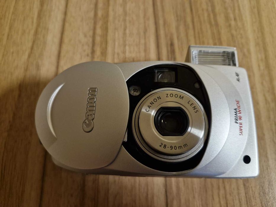 Aparat foto film Canon Prima Super Wide 90 de colectie