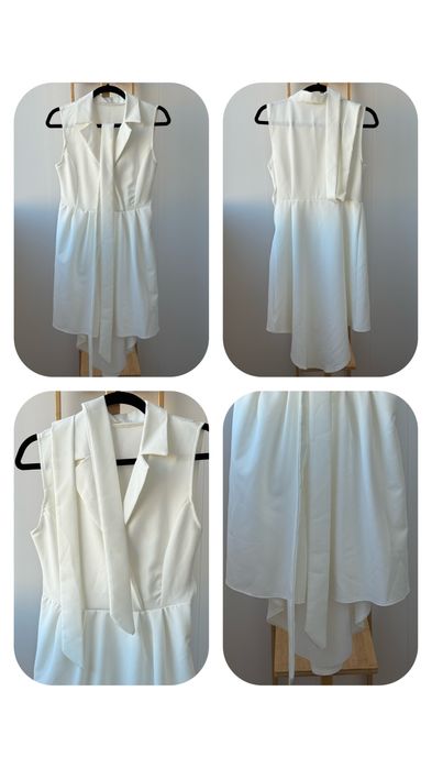 4 официални рокли - 2 черни, бяла, червена