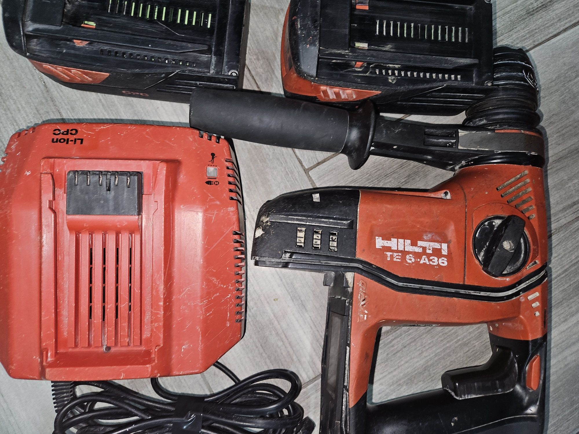 Vand rotopeecutanta hilti pe acumulatori