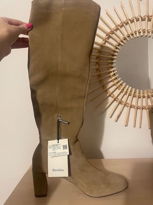 Vând Cizme lungi Berska noi de piele 36