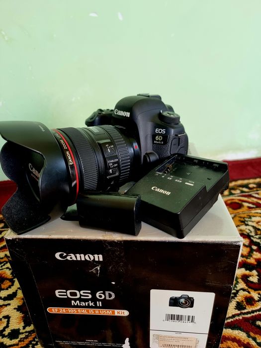 CANON 6D MARK 2 + 24-105 lens