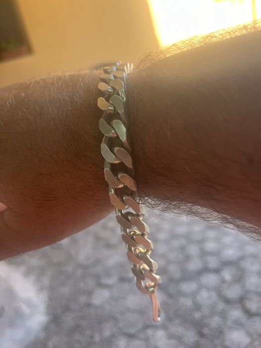 Vînd argint bratara barbati