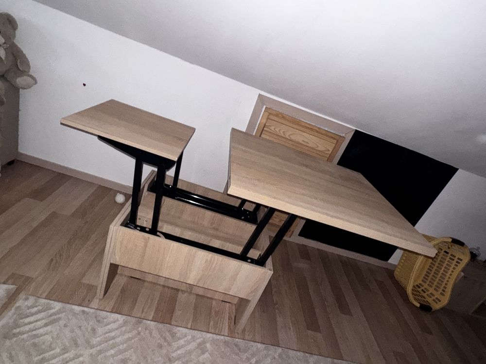 Vand masa cafea extensibila trio dreptunghiulara