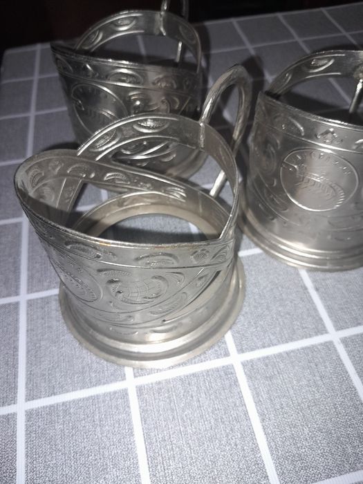 Подстаканник мельхиор