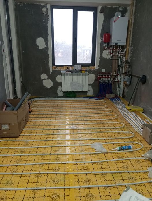 Сантехника топли пол и установка ишларини кламиза