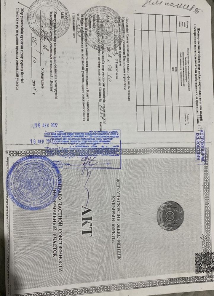 Срочно Жер телімі сатылады