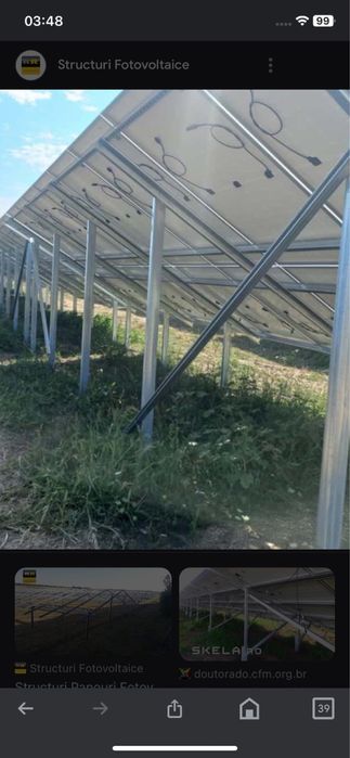 Sistem complet montaj la sol 32 panouri fotovoltaice