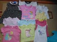 Lot hainute fetita vara 6-12 luni - tricouri+palarii