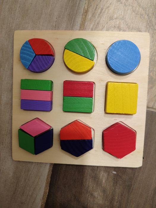 Дървени и образователни игри за деца, мозайка