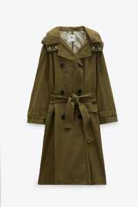 Vand trench Zara oversize water repellant