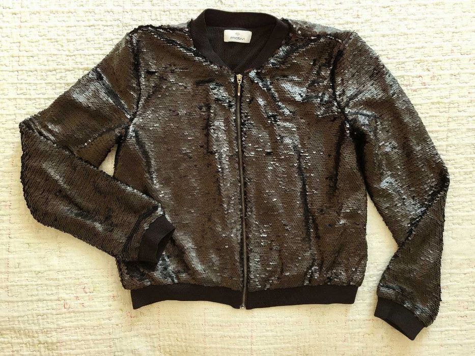 Жакет чёрный с пайетками