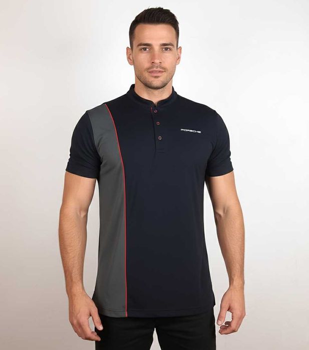 Porsche - Oригинална мъжка тениска с яка размер XL