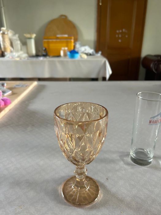 Фужеры, бокалы, рюмки, кувшин