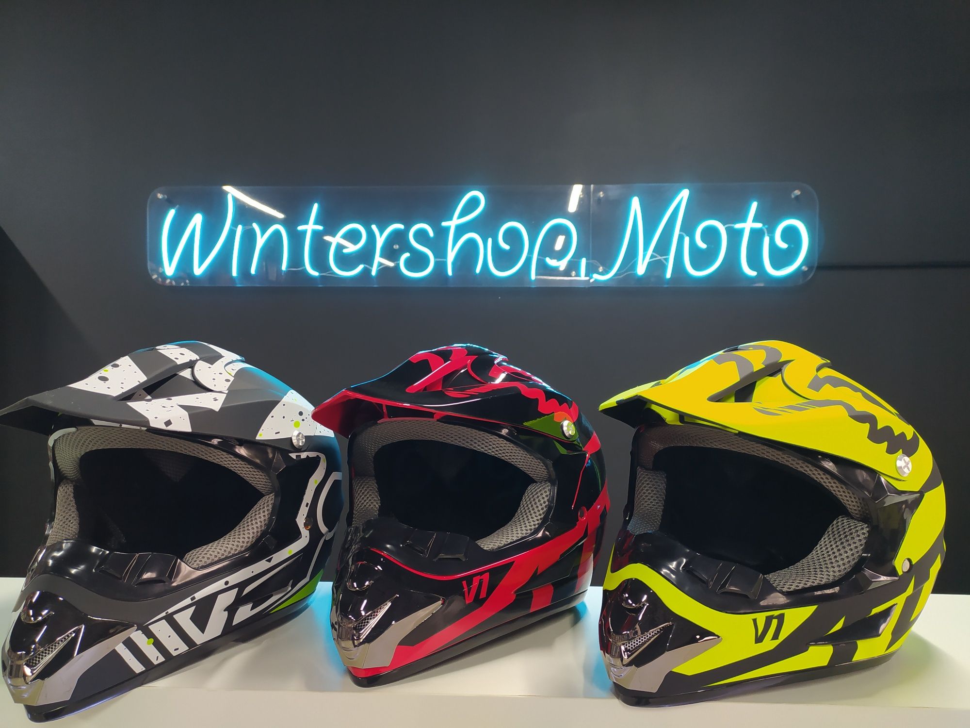 Новые,Фулфейс Шлемы! Выбор размеров и расцветок! Инста-wintershop.moto