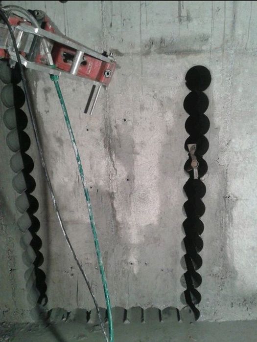 Алмазное бурение сверление отверстий в бетоне в Астане