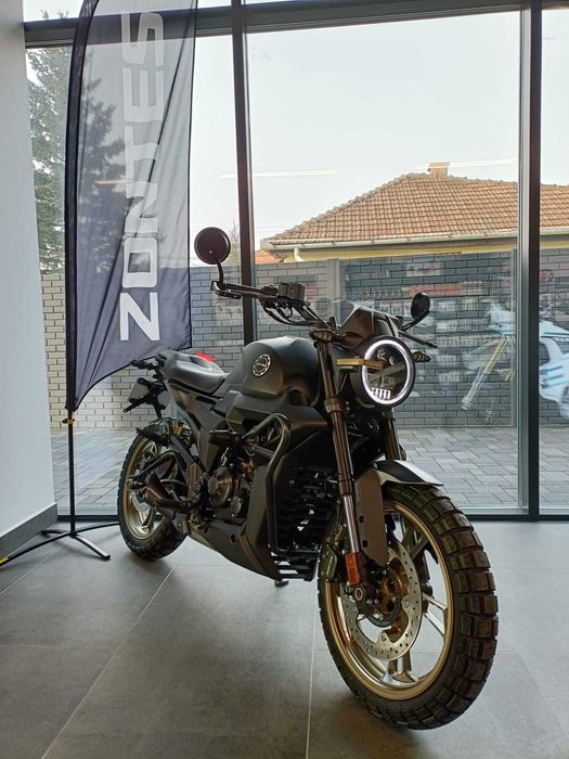 Motocicleta, Zontes G125 scrambler ABS , permis A1. Moto Bike Shop