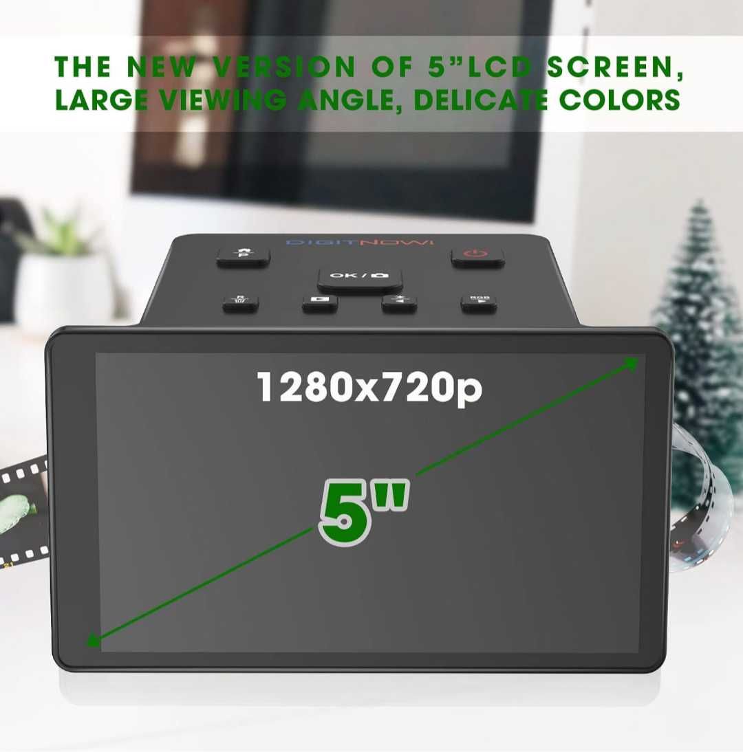DIGITNOW! 22MP скенер за фото диапозитиви,35мм 126/110 в JPEG,PC,Mac