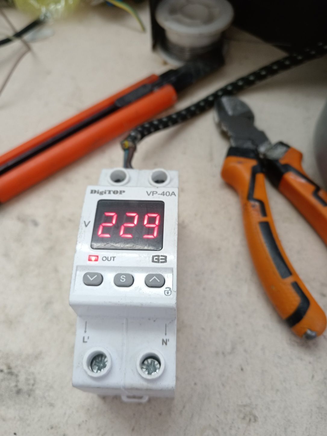 Реле напряжения 220в