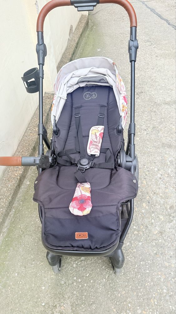 Детска количка KinderKraft ALL ROAD, птици