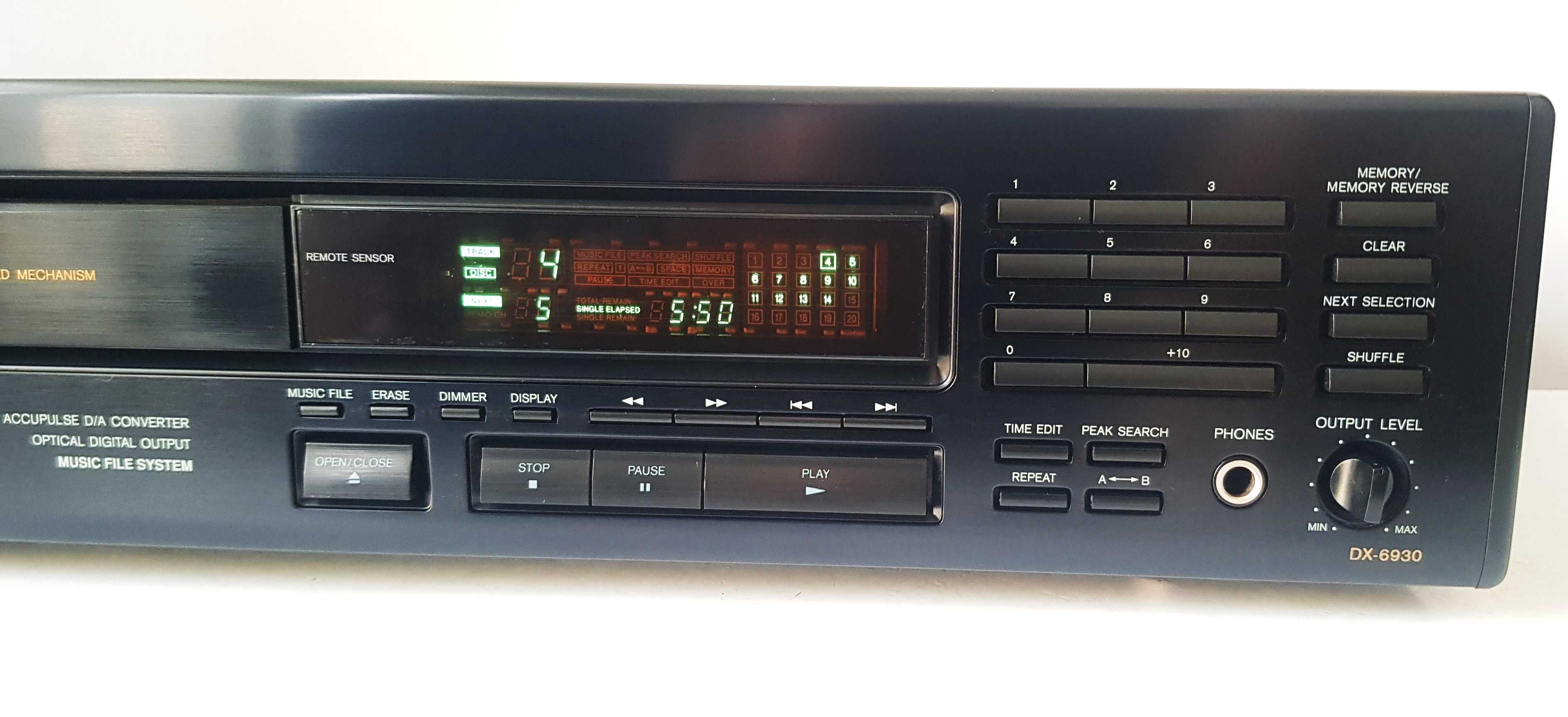 ONKYO DX 6930 CD player TOP pentru linie audio muzica arta colectie