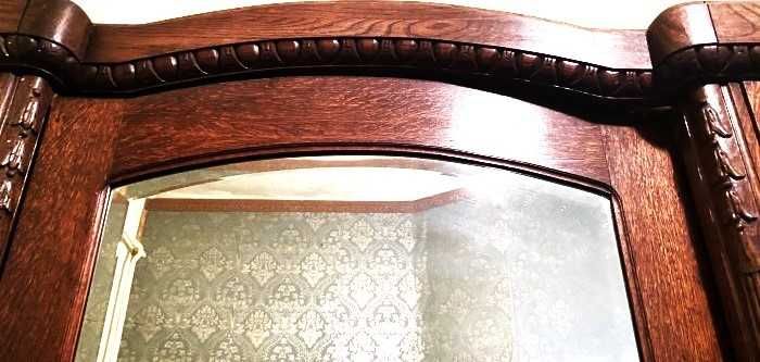 Deosebit dulap stil baroc-lemn masiv-sculpturi manuale-Franta