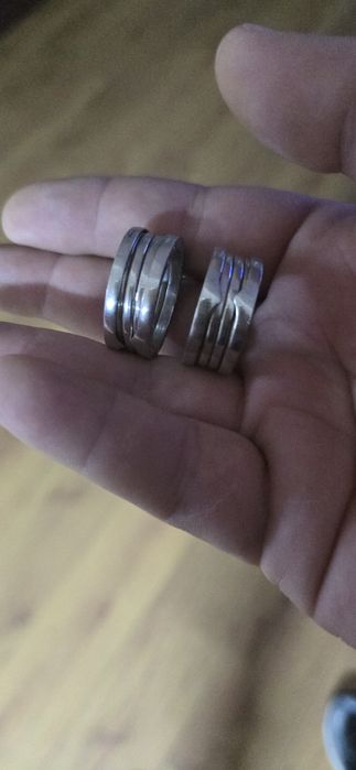 Verighete Bvlgari argint masura mare