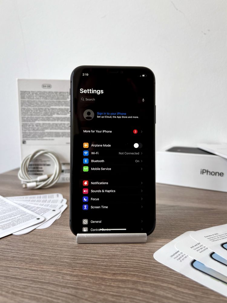 iPhone 11, 64GB, Black, 100% батерия, КАТО НОВ, ГАРАНЦИЯ!